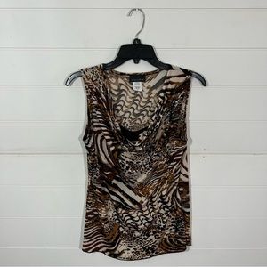 Sleeveless Brittany Black sequin top